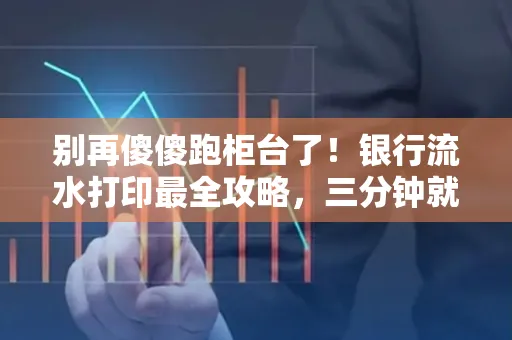 别再傻傻跑柜台了！银行流水打印最全攻略，三分钟就搞懂